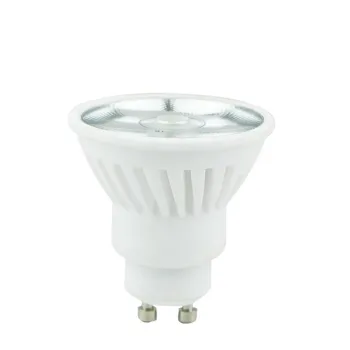 10 Degree COB LED Ceramic Bulb GU10 Spotlight with Lens - 7W, 700Lm