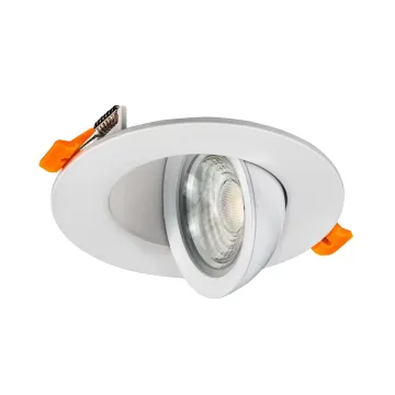 Smart Home KNX Control 4inch 12Watt 5CCT DALI Dimmable 360 Recessed Eyeball Downlight