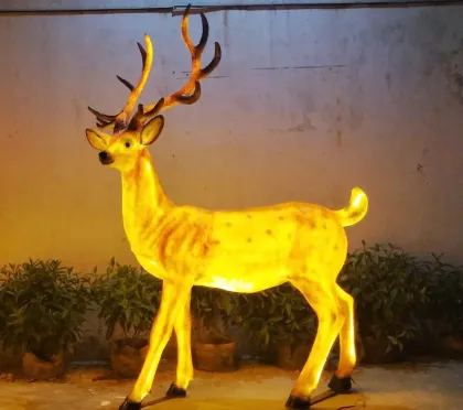Simulation Male Sika Deer Lights