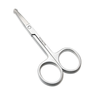 Stainless Steel Curved Cuticle Scissors for Manicure and Eyebrow grooming