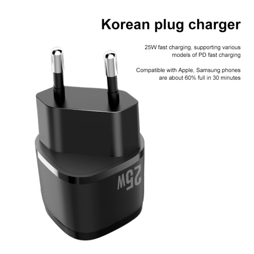 Mini 25W USB C -Ladegerät für Samsung iPhone