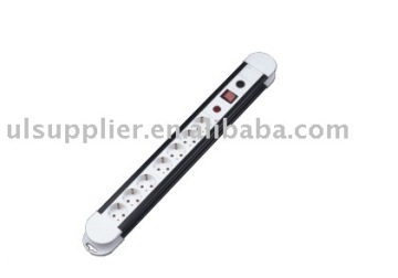 7 Wege GS/CE-Steckdosen-/Elektro-Sockel (09-PTGS307KN)