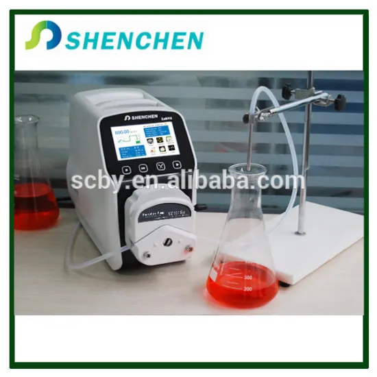 Intelligent chemical metering pump