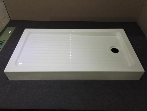 hot selling shower tray 90x120 acrylic high base shower pan