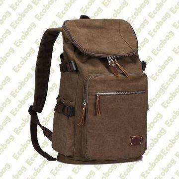 Camping Backpack, Made of Canvas, Measures 60 x 438 x 20cm