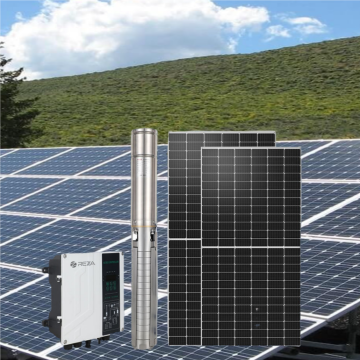 Easy to Clean Complete Kit Deep Well Solar Power Submersible Pump for Agriculture Irrigation
