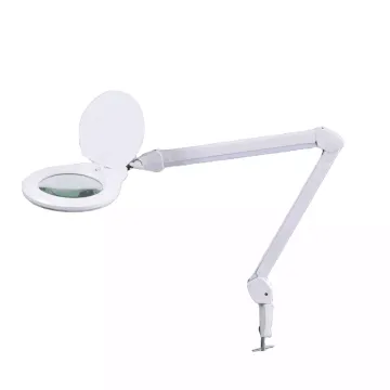 Professional LED Lamp with Magnifying Glass for Beauty Salon and Nail Care