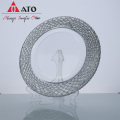 Ato Banquet Silver Round Round Plate Charger Plate