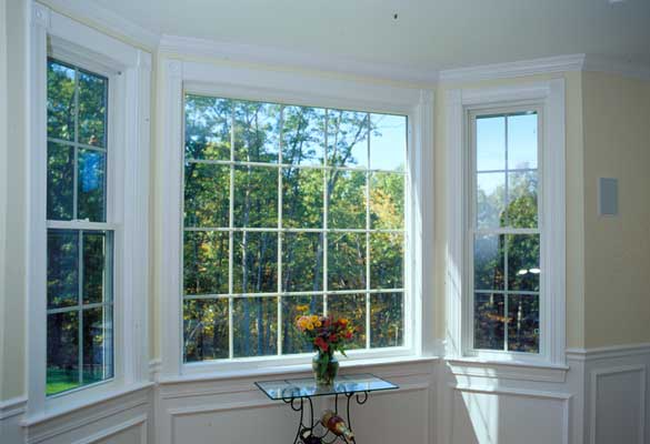 Aluminium Fixed Window with grill