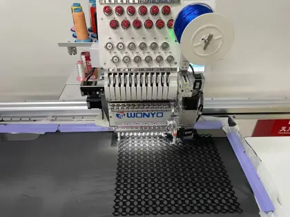 Computerized Maya Embroidery Machine for Flat Promotion Designs