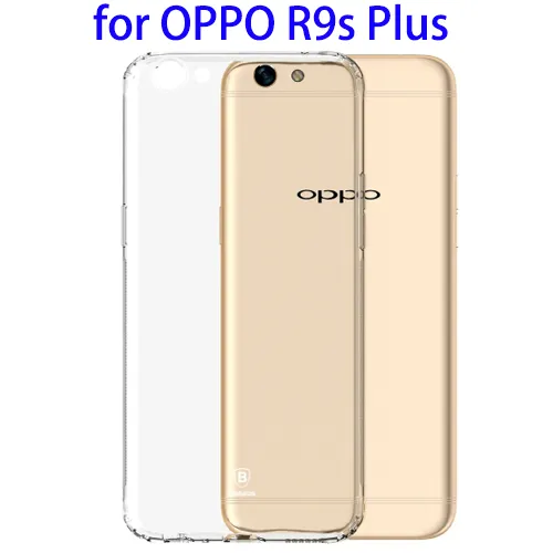 Baseus Clear Ultrathin Transparent Soft TPU Case for OPPO R9s Plus Mobile Cover