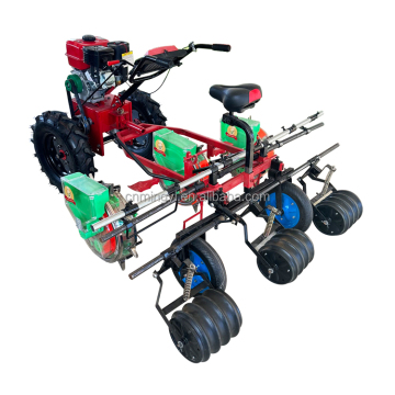 Popular 6HP 3 baris penanam benih sendiri: mesin pembenihan biji kecil dengan enjin petrol