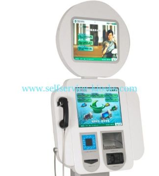 Waterproof Multimedia Input / Output Wall Mount Kiosk For Building Hall And Stations