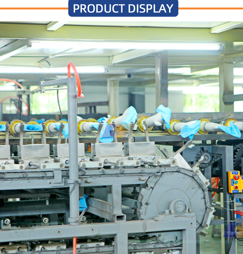 Anti-virus latex gloves production line equipment x
