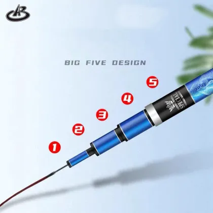 3.6m-10.0m Carbon Fiber Fishing Rod: Light, Hard, and Long Section Hand Rod