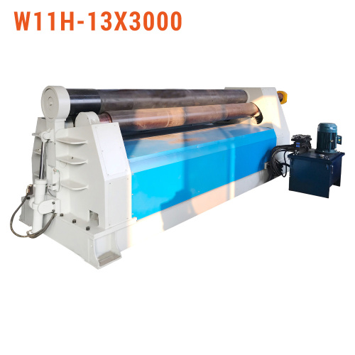 W11H-13X3000 Automatic 3-rollers Plate Bending Machine