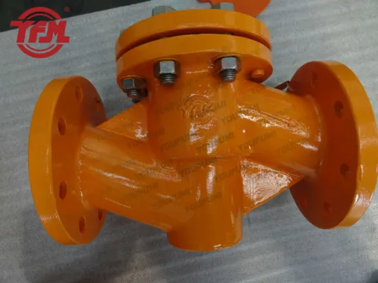 Telfon lined lift check valve flange types H41