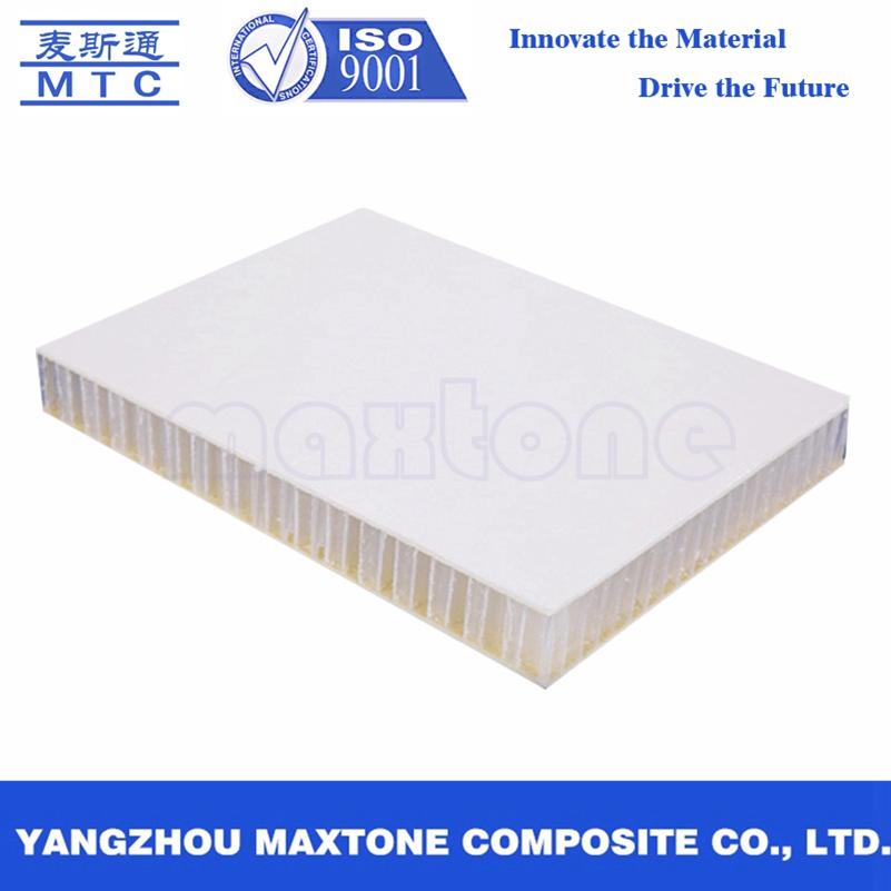 الألياف الزجاجية PP Honeycomb Sandwich Panels FRP لوحات العسل