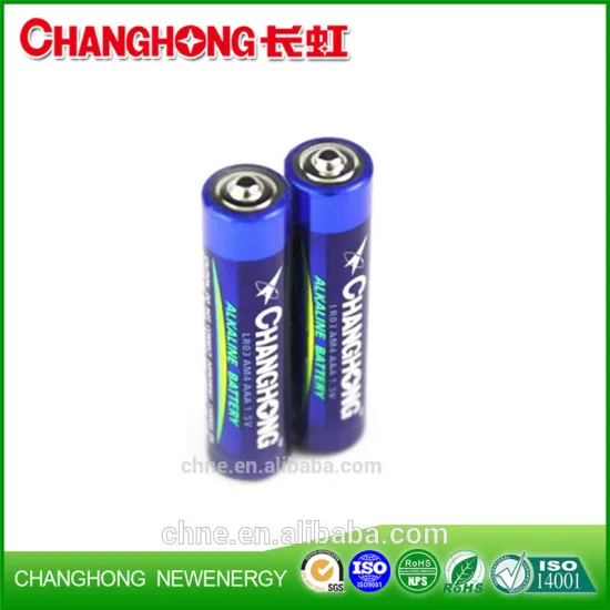 Changhong 1.5v aaa am4 lr03 super alkaline battery