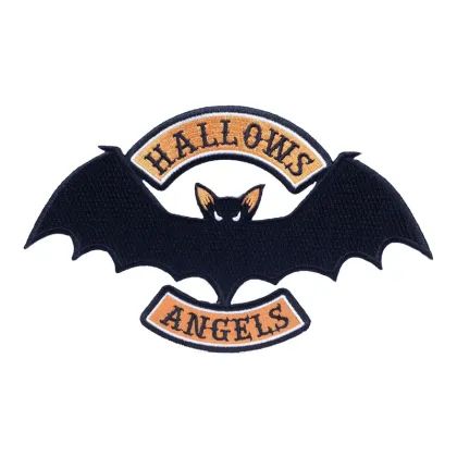 Halloween Pumpkin Witch Ghost Haunted Embroidery Patch
