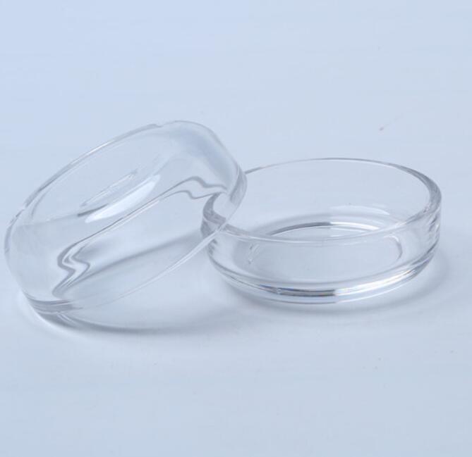 Small Round Clear Glass Box For jewelry/Gift