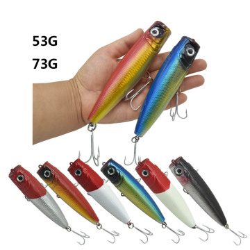 6 Colors Choice 53g/73g Super Size Popper Fishing Lures