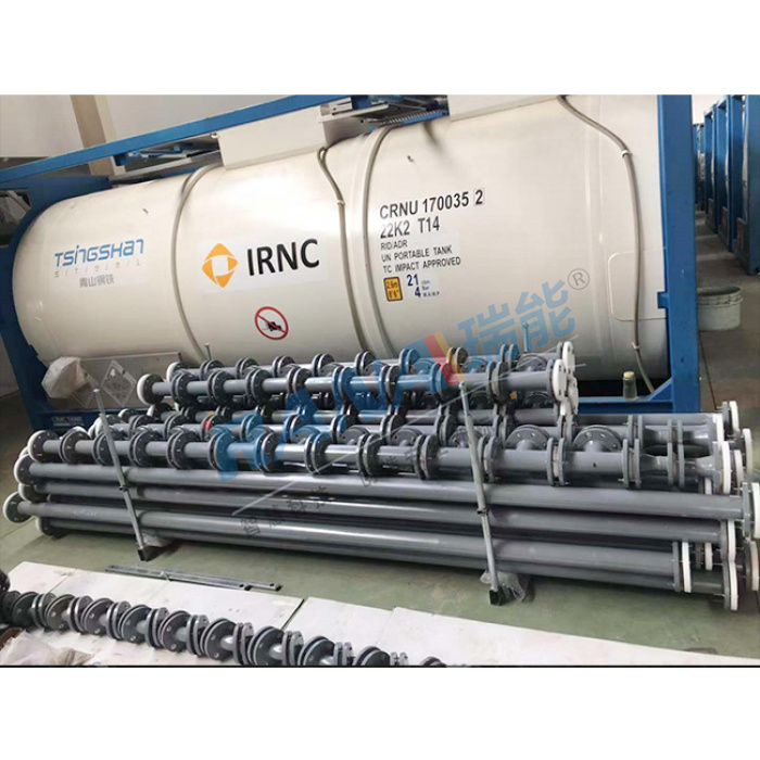 Сталёвая труба з футроўкай з фтарапласту PTFE