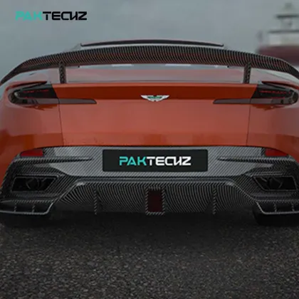 Paktechz Prepreg Carbon Fiber Trunk Spoiler and Rear Wing for Aston Martin DB11