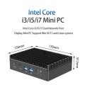 Fanless Core i7 1255U Mini PC