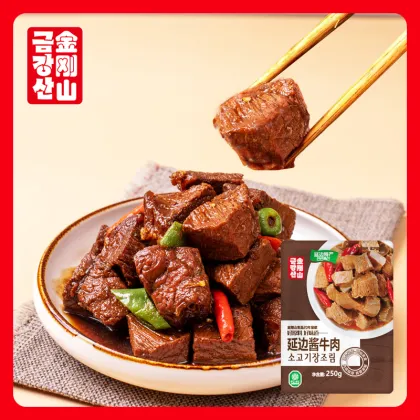 Beef in sauce from Yanbian