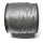 Shining silver metallic cord with roll