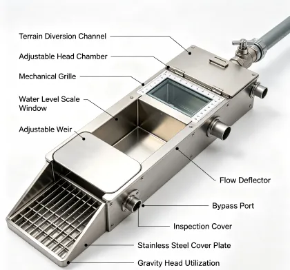 Level Difference Lifting System For Scenic Spot Drainage