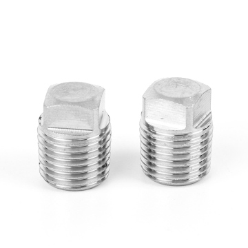 Customizable Square Equal-Shaped Screw Plugs with Tapping Threads for Sanitary Applications: No Pre-Drilling Required - OEM Solutions