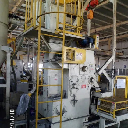 QR3210 Tumble Belt Abrator Shot Blasting Machine