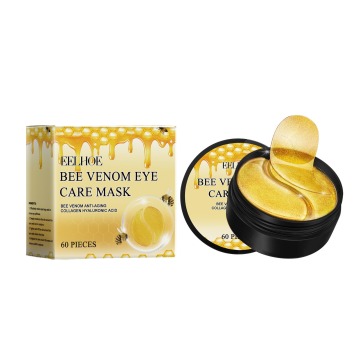 Topeng mata anti-penuaan dengan kolagen, kristal, retinol, dan asid hyaluronik untuk bengkak dan penyingkiran lingkaran gelap