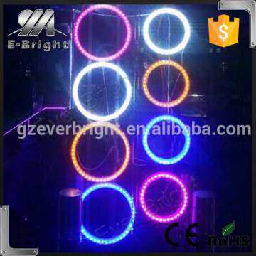 China manufacturer CCFL Auto Halo Ring Headlight 80MM / 100MM angel eyes headlights