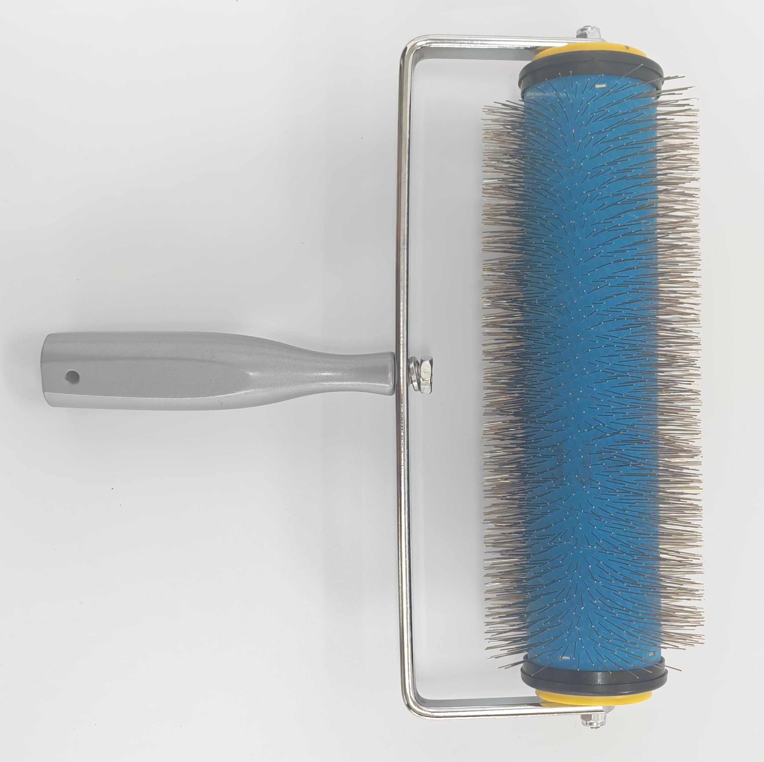P2 250-19mm U-shaped stainless steel needle defoaming roller