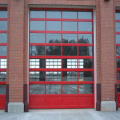 Fire station overhead sectional doors