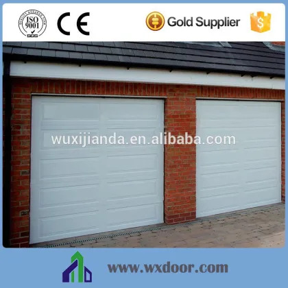 New design woodgrain sectional top 10 garage door