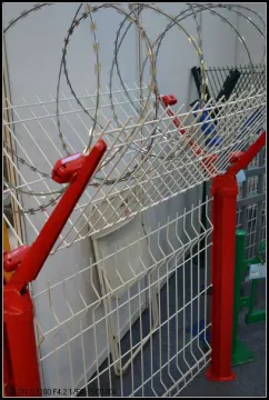 Curvy Welded Fence