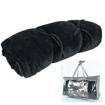 Soft Comfortable Cotton Thick Sleeping mat easy tacking bed roll  with pillow