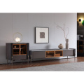 Concise Design Living Room Tv Stand with Showcase