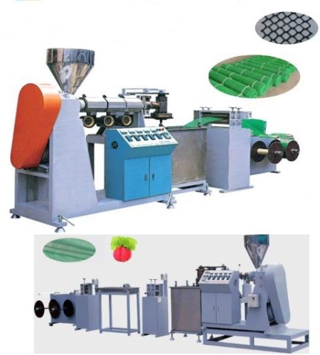 Plastic Rigid &amp; Soft Net Extruder