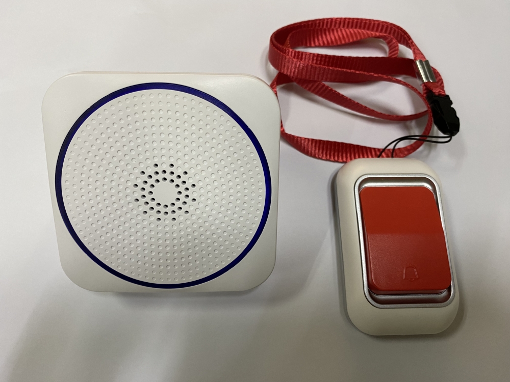 Battery Operated Transmitter with Name Holder