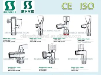 SS801801 Brass angle gate valve