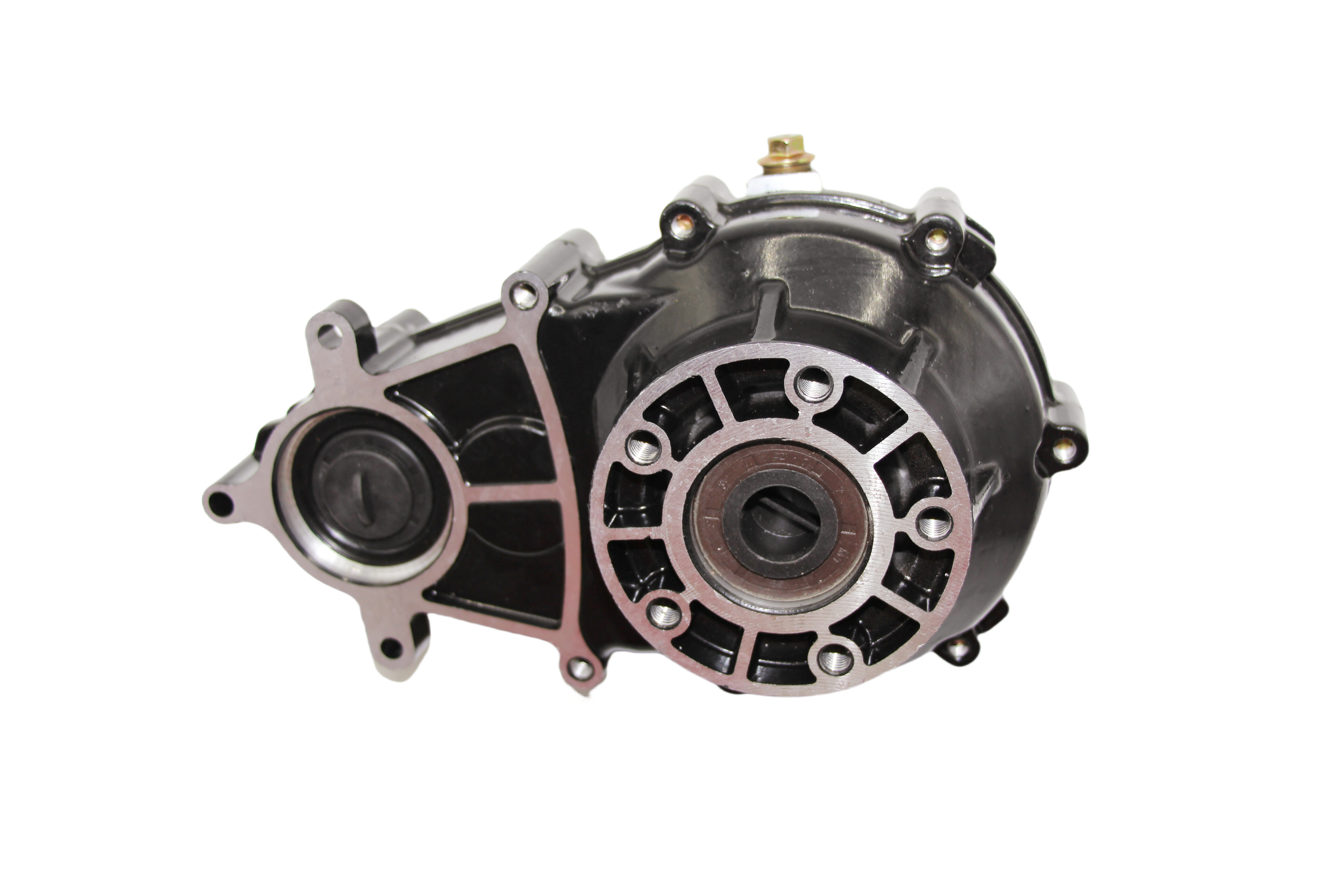 Black Electric Tricycle Differential Box