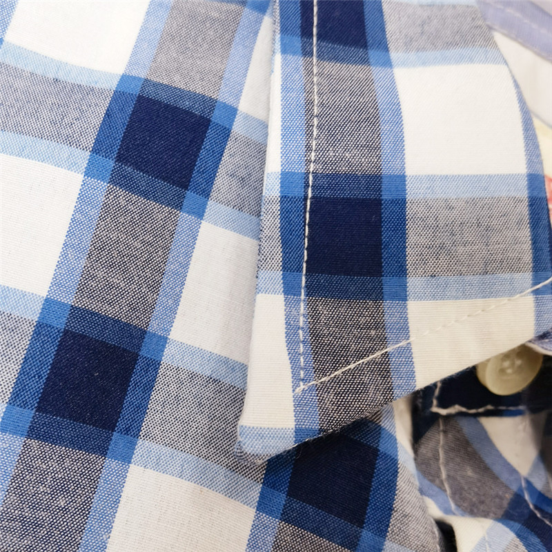 Printed Plaid Kids Shirt