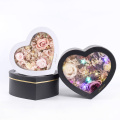 Large Flower Heart Gift Box With PVC Window