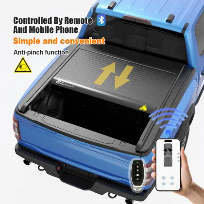 Zolionwil Retractable Roller Lid Electric Truck Bed Pickup Tonneau Cover for JAC Models