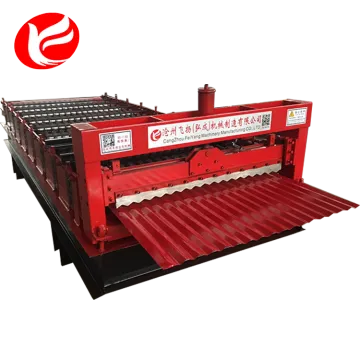 Corrugated panel roof sheet roll forming machine